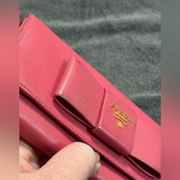 PRADA LONG WALLET W/ CHAIN - Picture 5 of 11